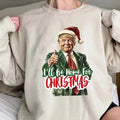 Truump Christmas sweatshirt, Trummp Coming Home sweatshirt T-Shirts, Hoodie | RetroVerseTees.com