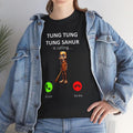 Tung Tung Tung Sahur T-shirt, Tung Sahur Is Calling Shirt, Meme Shirt, Dank Memes Tshirt Funny For Womens and Mens...