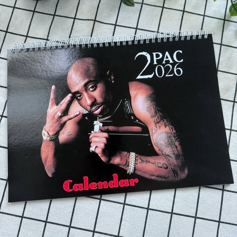 Tupac 2026 Calendar T-Shirts, Hoodie, Sweatshirt | RetroVerseTees.com