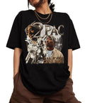 Tupac All Eyes On Me Graphic Tee, Shirt To Match Sneaker, 2Pac 90s Shirt, 2Pac Shirts, Vintage 90s Bootleg Tupac Shirt,...