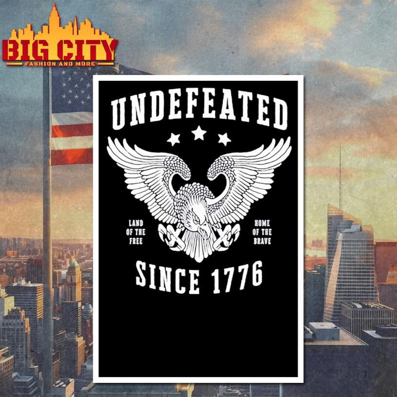Turning Point Veterans Day Undefeated since 1776 Shirt