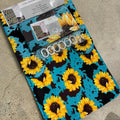 Turquoise Cow and Sunflower 15 piece Bath Set T-Shirts, Hoodie, Sweatshirt | RetroVerseTees.com