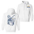 Twisted Tea Fishing Scene with Dog Cooler 2 Sided Hoodie T-Shirt, Twisted Tea Hoodie For Men And Women Sweatshirt