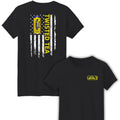 Twisted Tea Logo Flag Funny Two Sides Unisex Cotton T-Shirt Hoodie, Sweatshirt | RetroVerseTees.com