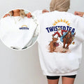 Twisted Tea Santa Christmas Cow Boy Style Unisex Sweatshirt T-Shirts, Hoodie | RetroVerseTees.com