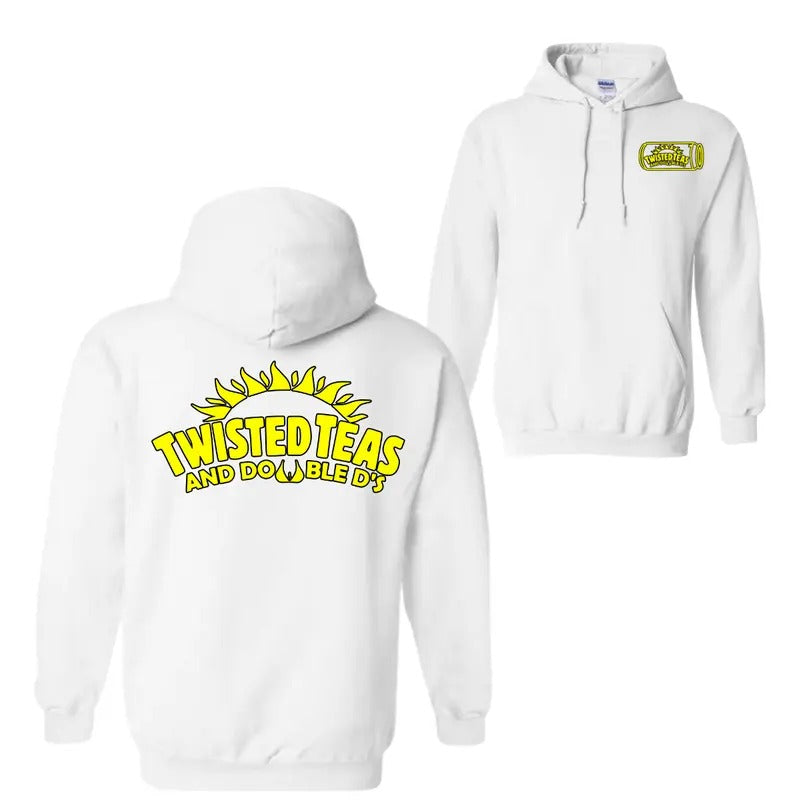 Twisted Teas and Double D's Hoodie Sweatshirt T-Shirt, Unisex Shirt, For Men, For Women, Trendy Shirt | RetroVerseTees.com