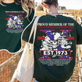 Two-sided Customize Gen X T-shirt, Skull Proud Member Of The Fck Your Feelings Hoodie, Inspired Funny Saying Sarcasm...
