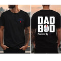 Two-sided Dad Bob Powered By Michelob Ultra T-shirt, Father's Day Gifts, Papa Tee, Funny Summer Graphic Tee, Trendy...