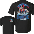 Two-sided Hotter Than A Hoochie Trump, Busch Light Shirts, Funny Summer Graphic Tee, Trendy Outdoors Beer Lover...