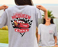 Two sides Retro Lightning Unisex T-Shirt, Lightning 95 Piston Cup T-Shirt, Family Vacation Shirt Hoodie, Sweatshirt