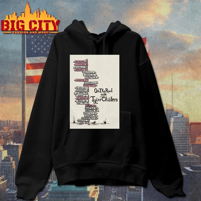 Tyler Childers On The Road Tour 2025 Poster shirt