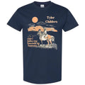 Tyler Childers T-Shirt, Can I Take My Hounds to Heaven Country Music Tee, Western Sunset Graphic T-Shirt Menswear Top...