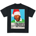 Tyler The Creator Santa Hat Music Graphic Rap Tee Shirt Big Face Merry Christmas Hoodie, Sweatshirt | RetroVerseTees.com