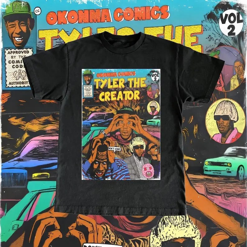 Tyler, The Creator Rap Music Shirt, Call Me If You Get Lost Album Rap 90s Tee Hoodie, Sweatshirt | RetroVerseTees.com