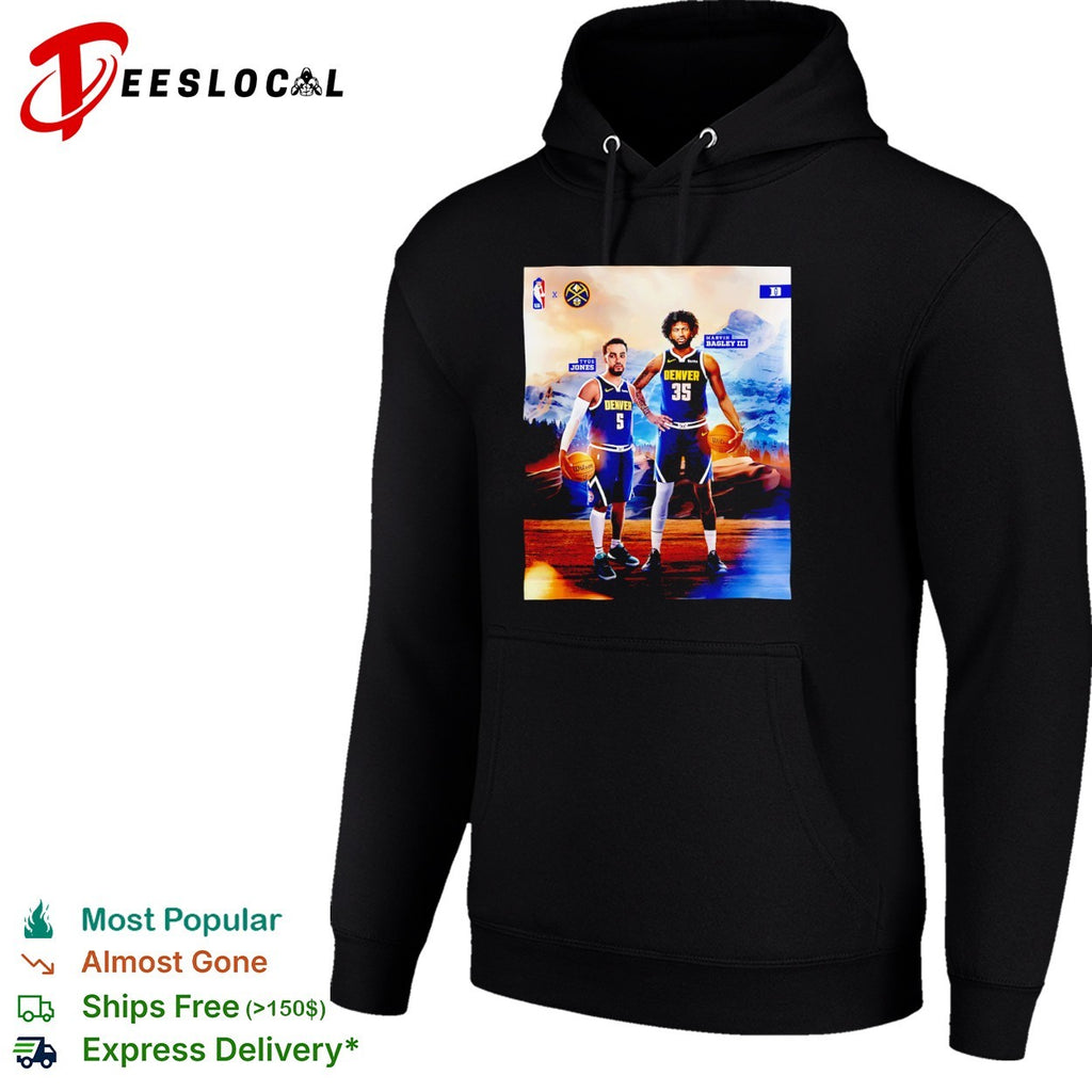 Tyus Jones and Marvin Bagley III Denver Nuggets NBA Duke Poster shirt