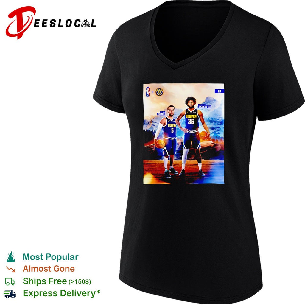 Tyus Jones and Marvin Bagley III Denver Nuggets NBA Duke Poster shirt