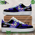 Baltimore Ravens Crucial Catch Intercept Cancer Air Force 1 Sneaker