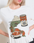 UPSETTI SPAGHETTI T-SHIRT, Men Summer Fashion Cotton, Cotton Menswear, S to 3XL Soft Top Hoodie, Sweatshirt