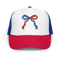 USA BOW Embroidered Trucker Hat T-Shirts, Hoodie, Sweatshirt | RetroVerseTees.com