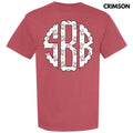USA Disco Cherry Monogram Comfort Colors T-Shirt 'NLB' Hoodie, Sweatshirt | RetroVerseTees.com