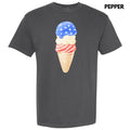 *** USA Ice Cream Cone Comfort Colors T-Shirt (Youth) 'NLB' Hoodie, Sweatshirt | RetroVerseTees.com