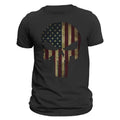 USA Patriotic American Flag Skull Tactical Men's T-Shirt Hoodie, Sweatshirt | RetroVerseTees.com
