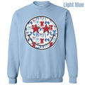USA Ribbon Happy Face Sweatshirt 'NLB' T-Shirts, Hoodie | RetroVerseTees.com