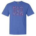 USA Stars Comfort Colors T-Shirt Hoodie, Sweatshirt | RetroVerseTees.com