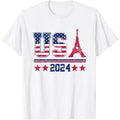 USA Team American Flag Sport USA 2024 Men T-Shirt Made in USA Hoodie, Sweatshirt | RetroVerseTees.com