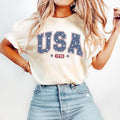USA Tshirt, America Shirt, Fourth of July Shirt, 4th of July Tee, Patriotic Shirt, America Est Shirt, Red White and Blue...