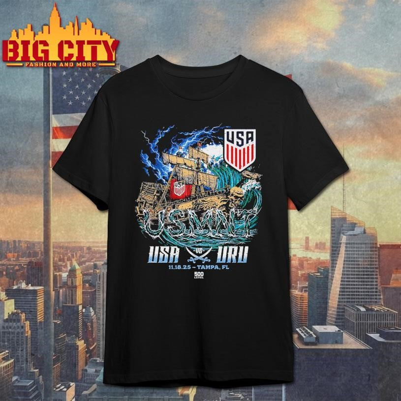 USMNT Vs. Uruguay USA Soccer 11-18-2025 shirt