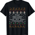 Ugly Christmas Sweaters Are Hot And Overrated T-Shirt Hoodie, Sweatshirt | RetroVerseTees.com
