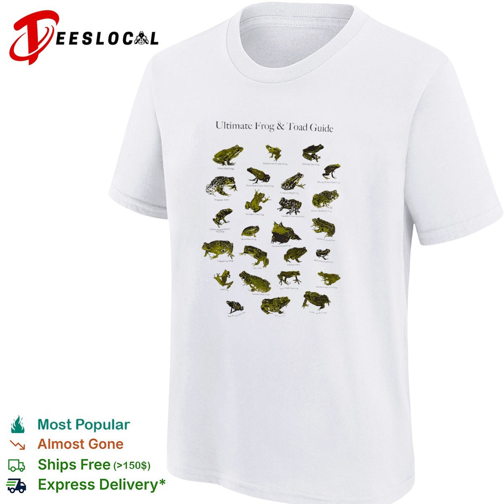 Ultimate Frog and Toad Guide frogs shirt