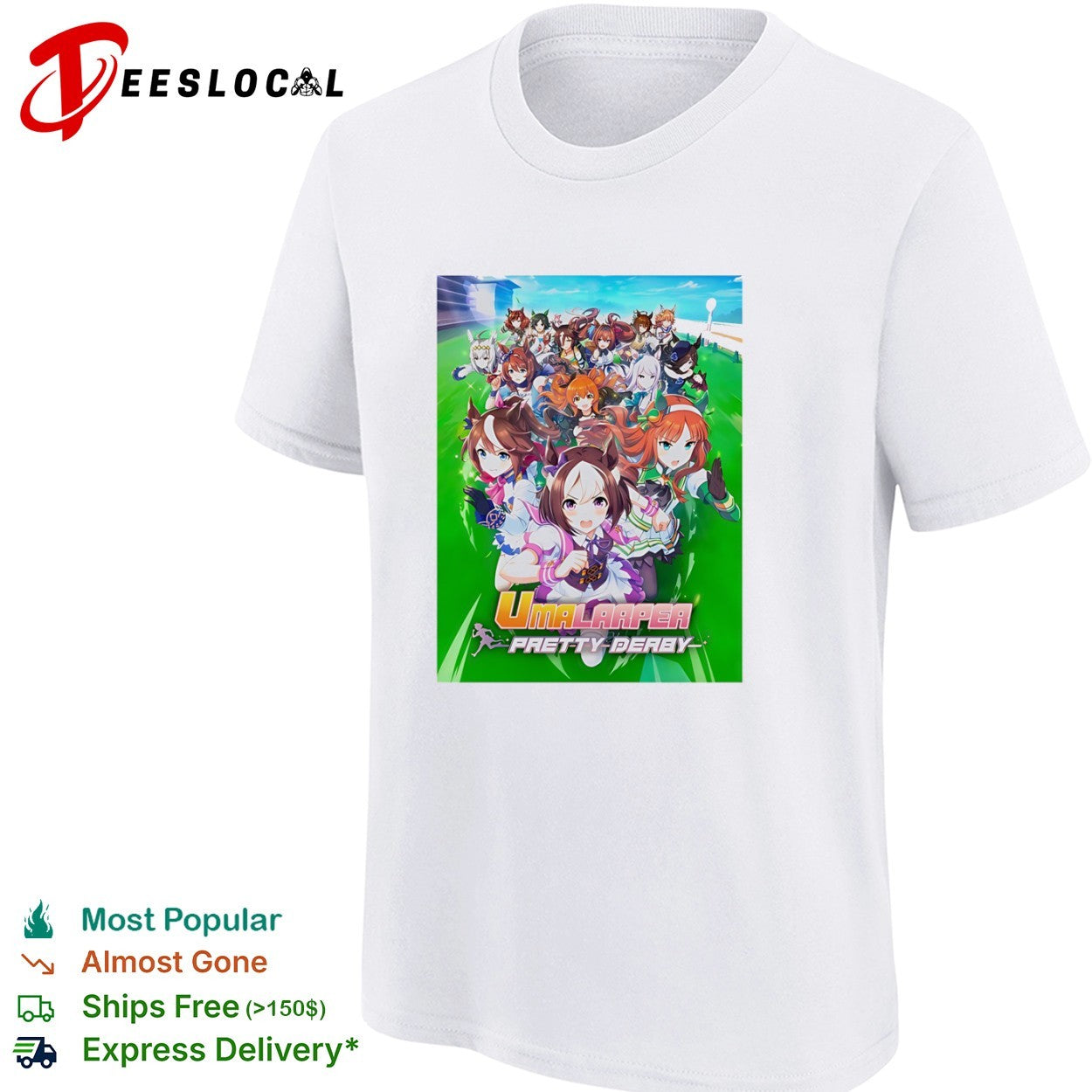Uma Musume Pretty Derby anime girls shirt