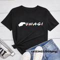 Unagi with Colored Dots T-Shirt Women Friends TV Show Tshirt Harajuku Summer Women'WB shield Tee Shirt Unisex Streetwear...