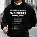 Understanding Engineers, Funny Sarcastic Hoodie Casual Street Style Fleece Fabric Pullover Hooded Sweatshirt for Women...