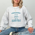 Undiagnosed But Something is Definitely Wrong Sweatshirt, Vintage Anxiety Sweater, Mental Health Shirt, Funny Meme Gifts,...