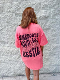 Unfiltered Bestie Graphic Tee Hoodie, Sweatshirt | RetroVerseTees.com