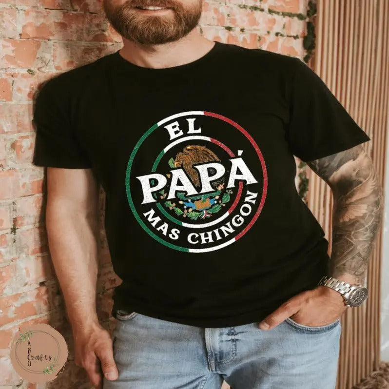 Unisex El Papa Mas Chingon T-Shirt Fabric Menswear Hoodie, Sweatshirt | RetroVerseTees.com