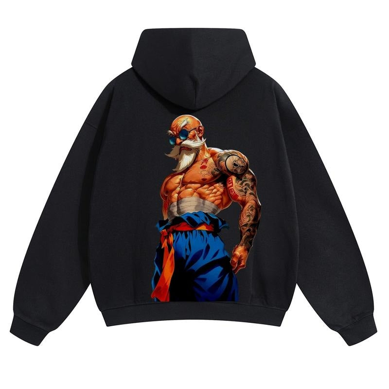 Unisex FallFreshness outfits men streetwear HB 90s graphic tees cotton Anime funny 300g Hoodies men gifts style 02 Sweatshirt