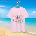 Unisex Heavy Cotton Tee,Salty but Sweet T-Shirt,Flamingo Tee,Beach Vibes,Unisex Adult T-Shirt, Summer T-Shirt, fashion by...