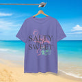 Unisex Heavy Cotton Tee,Salty but Sweet T-Shirt,Flamingo Tee,Beach Vibes,Unisex Adult T-Shirt, Summer T-Shirt, fashion by...
