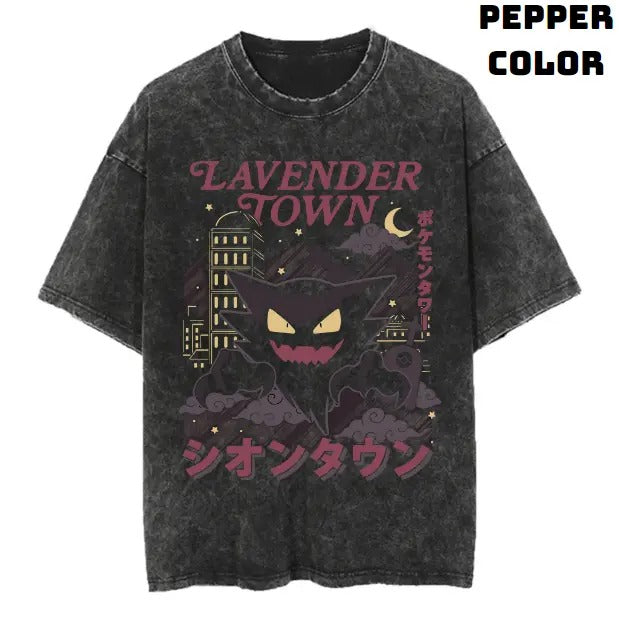 Unisex Lavender Town Legends T-shirt  , FOR UNISEX Menswear Top Tshirt Streetwear Hoodie, Sweatshirt | RetroVerseTees.com
