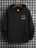 Unisex Men'WB shield Cartoon Expression Graphic Print Pocket Drawstring Hoodie, Essentials Hoodie, Regular Fit Casual...