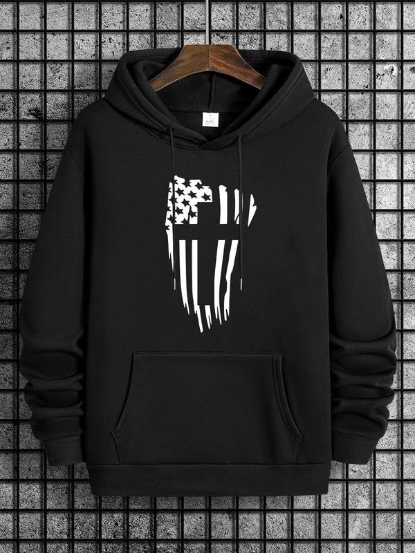 Unisex Men'WB shield Graphic Print Pocket Drawstring Hoodie, Essentials Hoodie, Regular Fit Casual Fashion Long Sleeve...