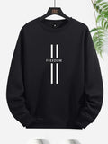 Unisex Men'WB shield Regular Fit "FREEDOM" Letter Graphic Round Neck Sweatshirts, Casual Long Sleeve Essentials Hoodie...