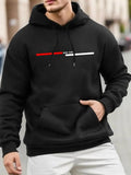 Unisex Men'WB shield Regular Fit Letter Print Drawstring Hoodie, Essentials Hoodie, Casual Pocket Hooded Sweatshirt for...