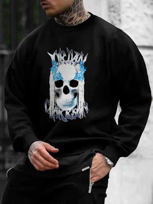 Unisex Men'WB shield Regular Fit Round Neck Long Sleeve Graphic Essentials Sweatshirt, Crew Neck Pullover for Spring &...