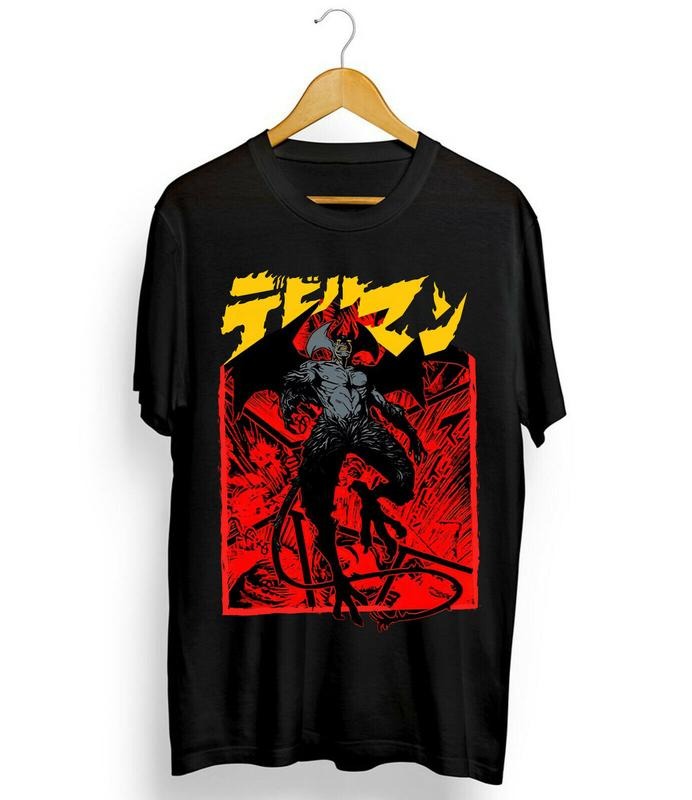 Unisex T-Shirt S-4XL Devilman Crybaby,Akira Fudo,Ryo Asuka,Manga,Japanese,New 2022 Hoodie, Sweatshirt | RetroVerseTees.com