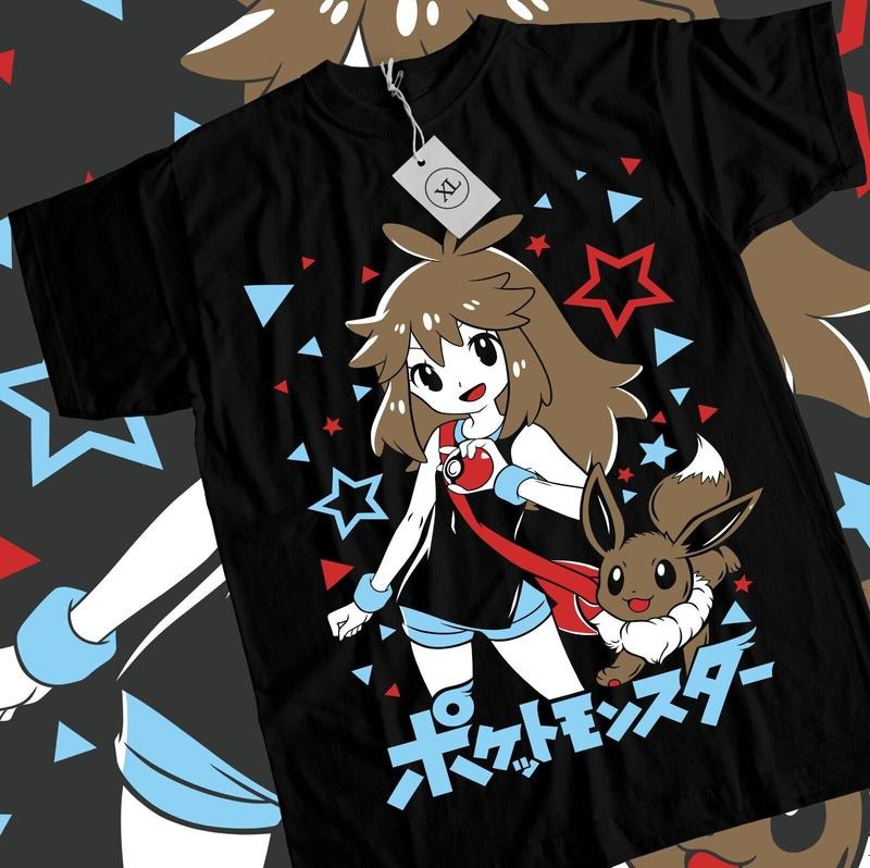 Unisex T-Shirt S-4XL Kawaii Waifu Anime Black Shirt Tee Tshirt S-4XL Hoodie, Sweatshirt | RetroVerseTees.com